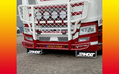 Spatlapbeugel set RVS Scania Nex Gen