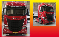 Spatlapbeugel set RVS voor IVECO S-way