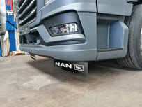 Spatlapbeugel set RVS Man TGX-3 zonder spatlappen