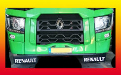 Spatlapbeugel set RVS voor RENAULT T zonder spatlappen