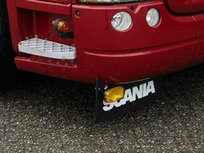 Spatlapbeugel set RVS Scania R zonder spatlappen