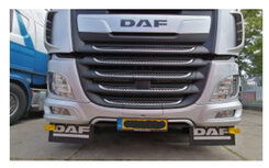 Spatlapbeugel set RVS DAF XF106 zonder spatlappen