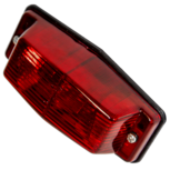 Dubbelbrander rood 12/24v