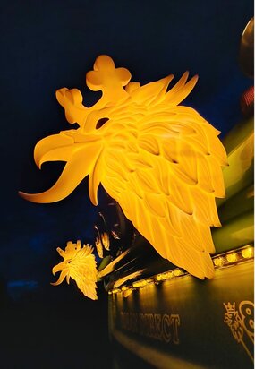 Griffioen 40cm met LED 24v