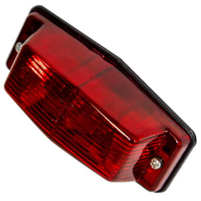 Dubbelbrander rood 12/24v