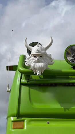 Viking kop 40cm met LED 24v