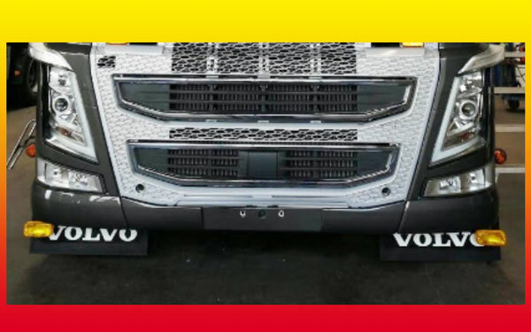 Spatlapbeugel set voor Volvo FH4/5 zonder onderlip zonder spatlappen