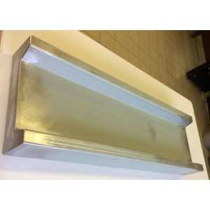 Achterbumper staal kort