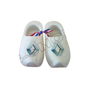 Houten mini klompjes 10 cm