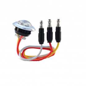 Mini Led oranje naar wit 12volt