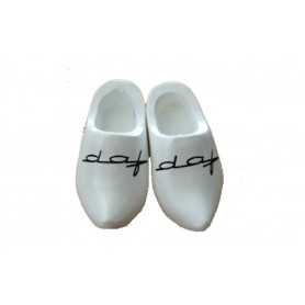 Houten mini klompjes 10 cm