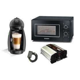 Set 4 Omvormer 1500w -24v + Dolce Gusto Truck+ afstandsbediening / Magnetron