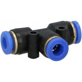 Lucht snel koppeling T 3x6mm
