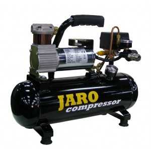 Luchtcompressor + 6 liter ketel 24 volt