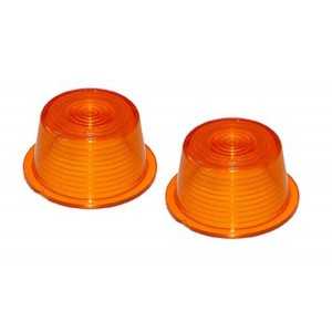Gylle Deens glas 2 stuks oranje