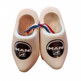 Houten mini klompjes 10 cm