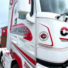 Hoekschildjes passend voor Renault T