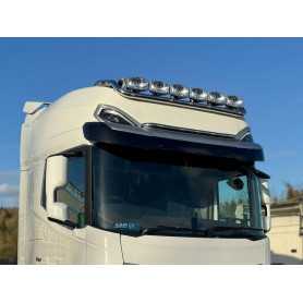 Black vizierbalk + LED's voor DAF XF XG XG+