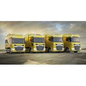 Windgeleiders kort voor DAF XF/XG/XG+ met camera of spiegels