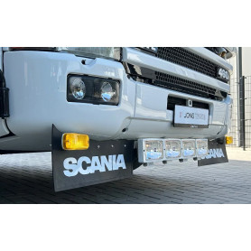 Beugelset compleet met spatlappen R zwart