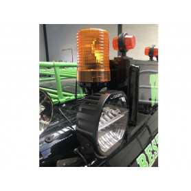 Zwaailamp houder opsteek RVS